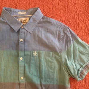 Original Penguin Short Sleeve Button-Down
